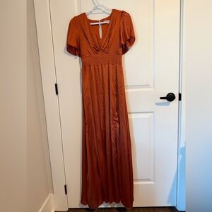 Baltic Born Terracotta Maxi Dress